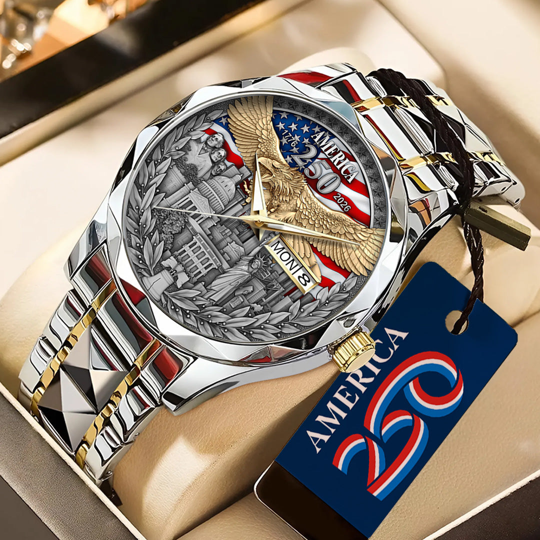 America250 Alloy Luxury Quartz Watch – TANTN21399