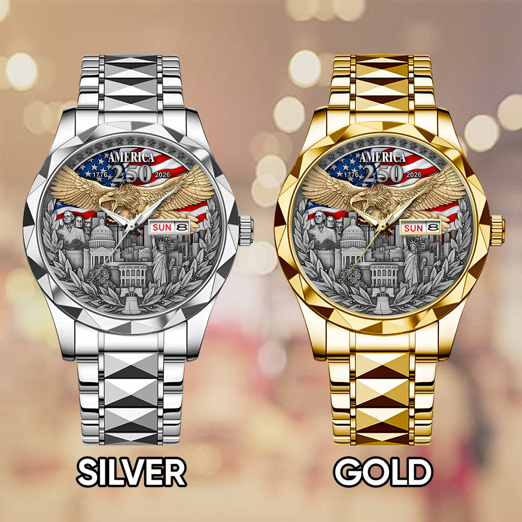 America250 Alloy Luxury Quartz Watch – TANTN21399