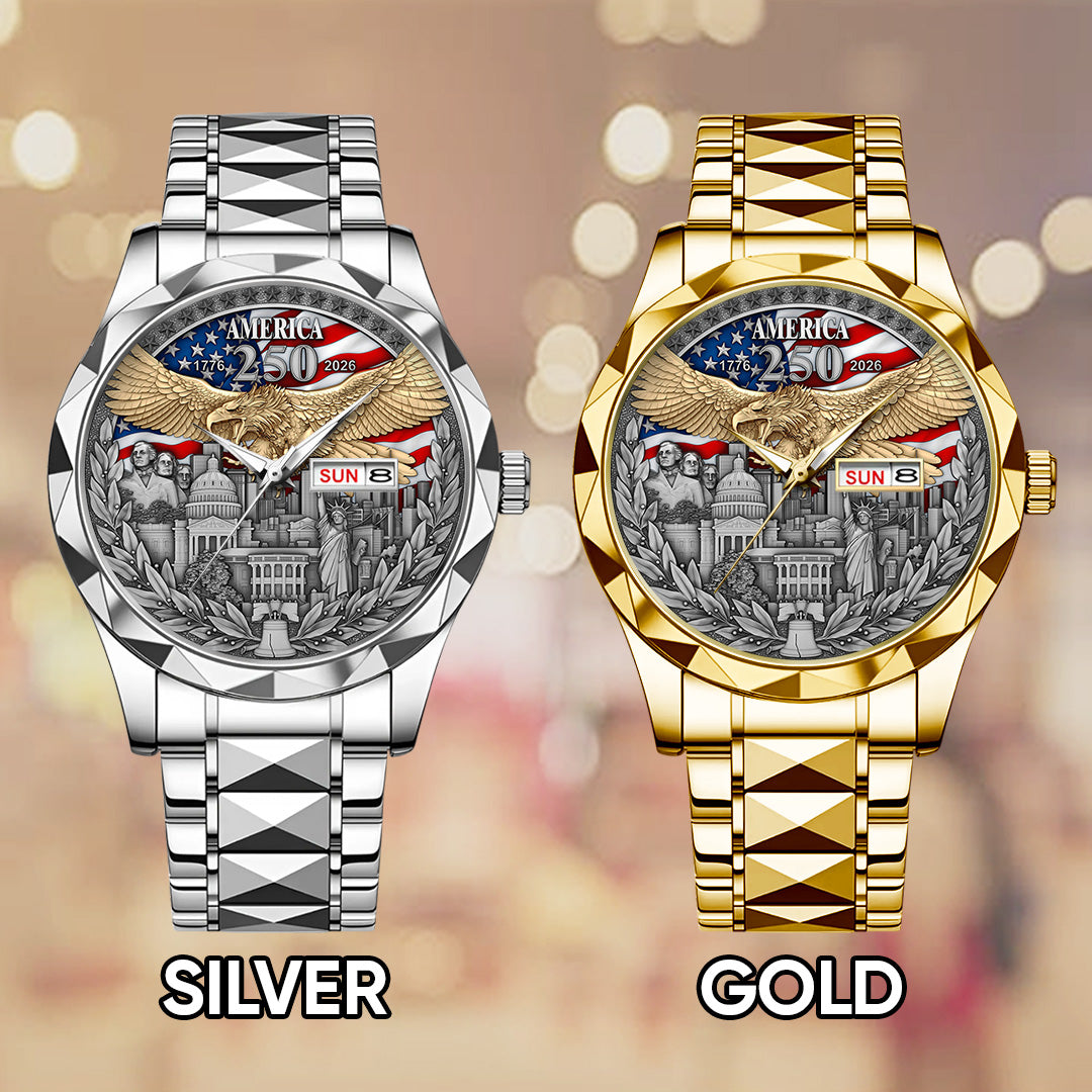 America250 Alloy Luxury Quartz Watch – TANTN21399