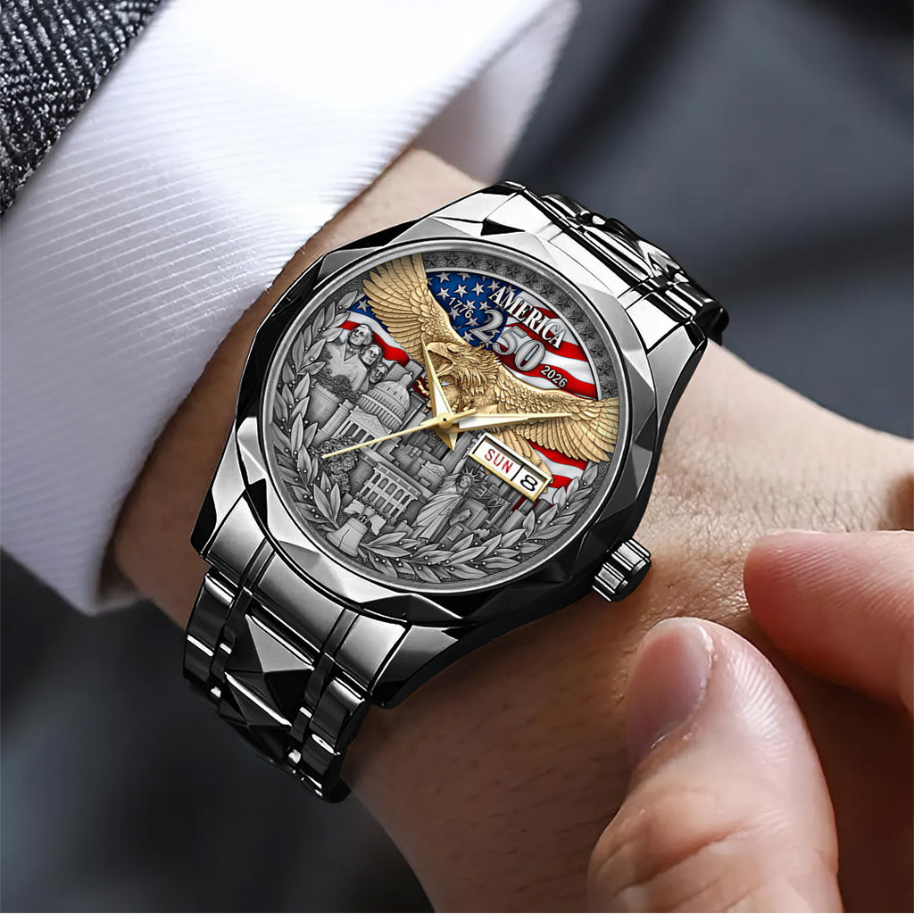 America250 Alloy Luxury Quartz Watch – TANTN21399