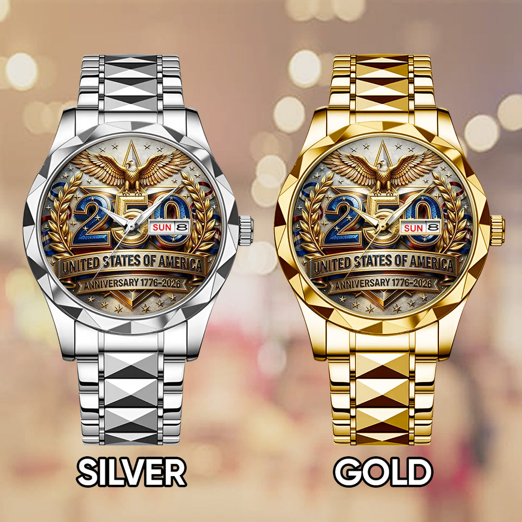 America250 Alloy Luxury Quartz Watch – TANTN21409