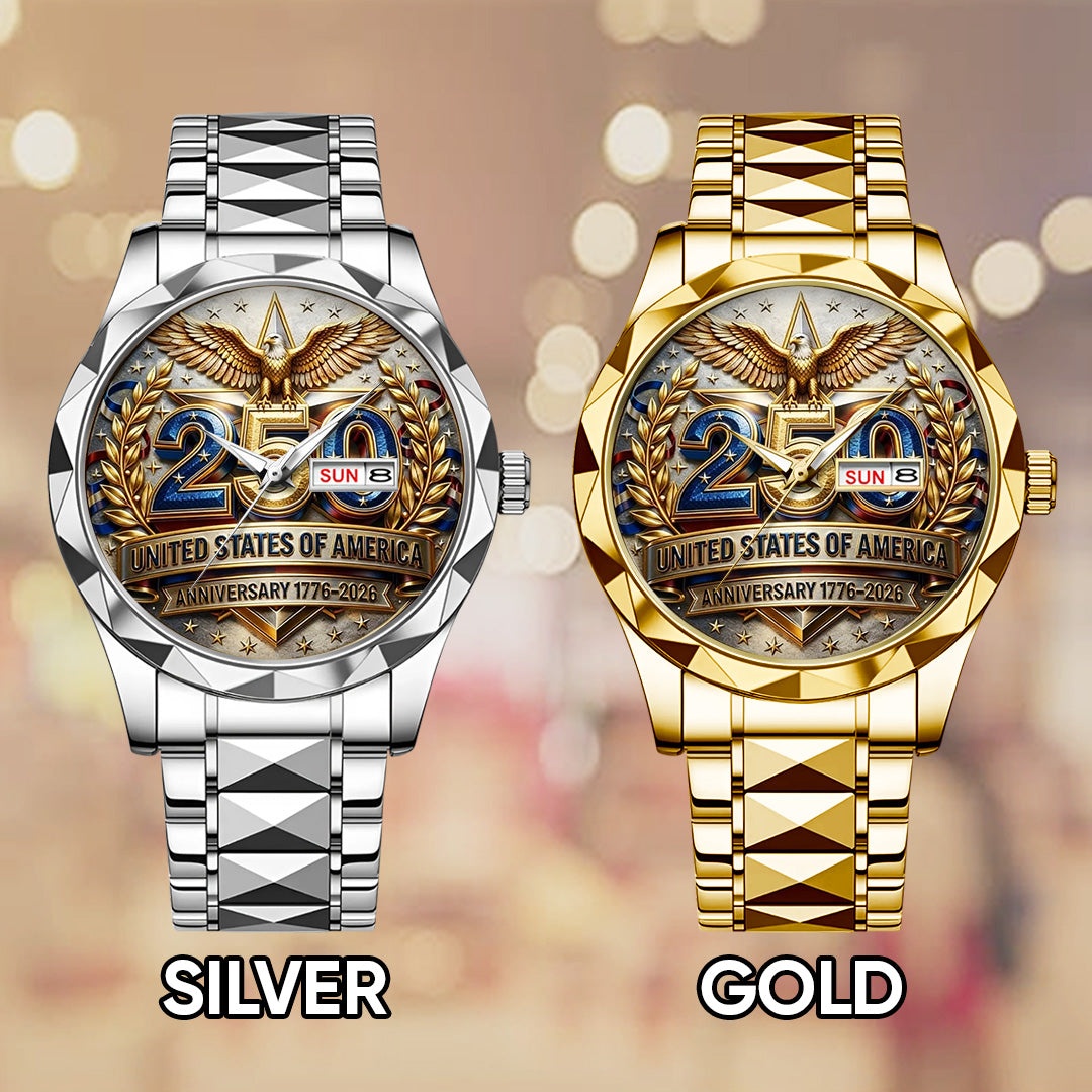 America250 Alloy Luxury Quartz Watch – TANTN21409