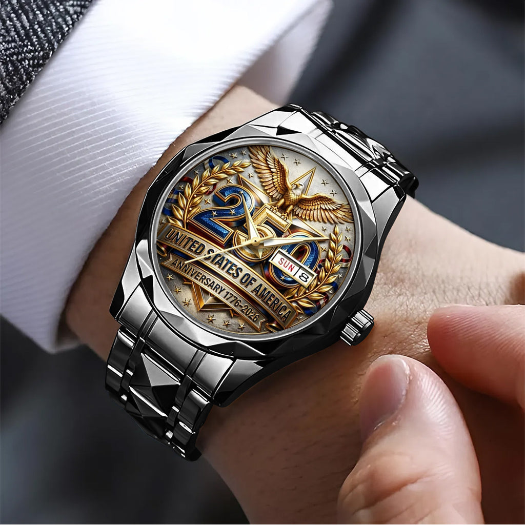 America250 Alloy Luxury Quartz Watch – TANTN21409