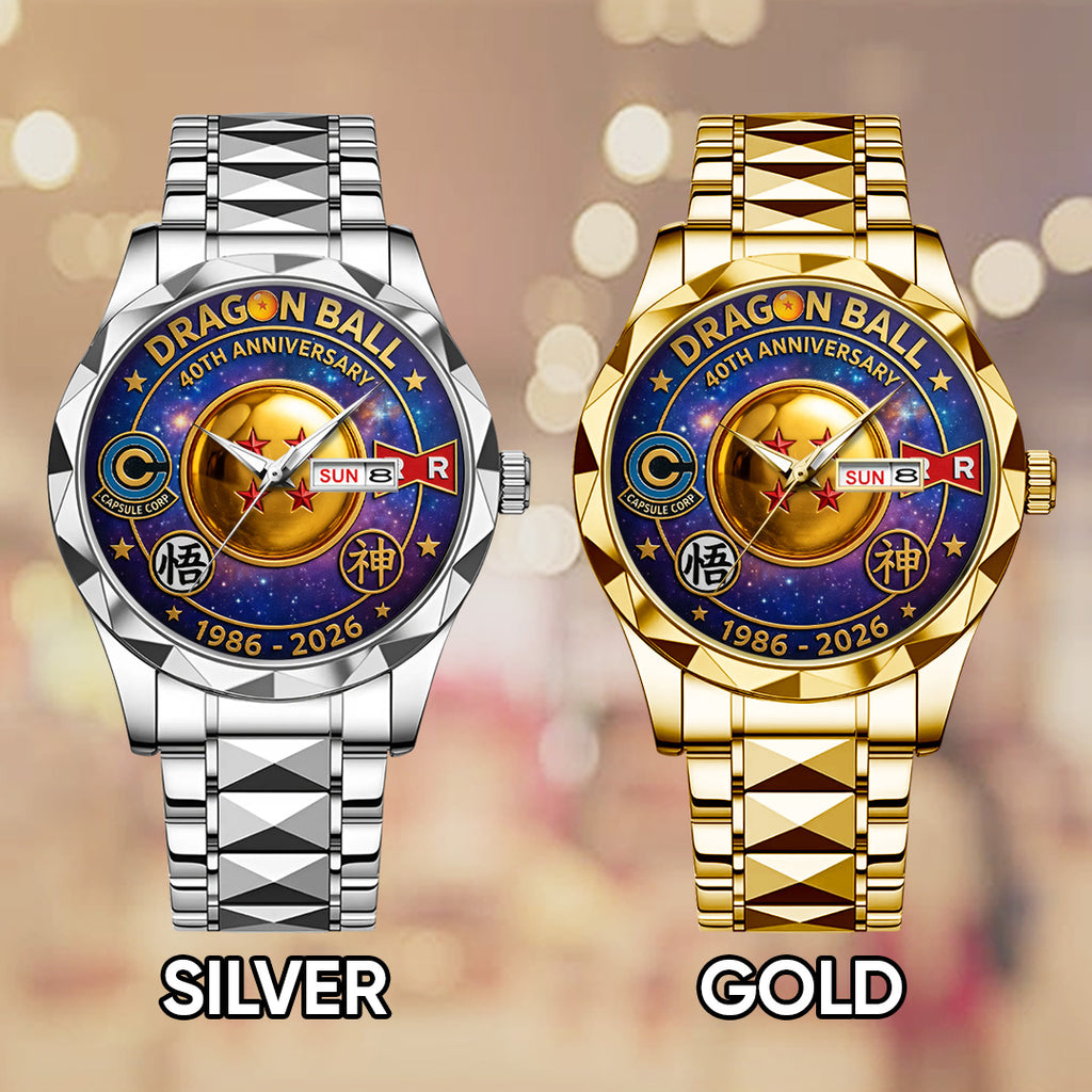 Dragon Ball 40th Anniversary Alloy Luxury Quartz Watch – TANTN21461