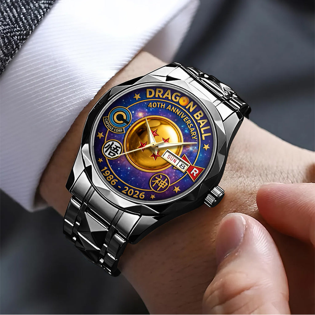 Dragon Ball 40th Anniversary Alloy Luxury Quartz Watch – TANTN21461