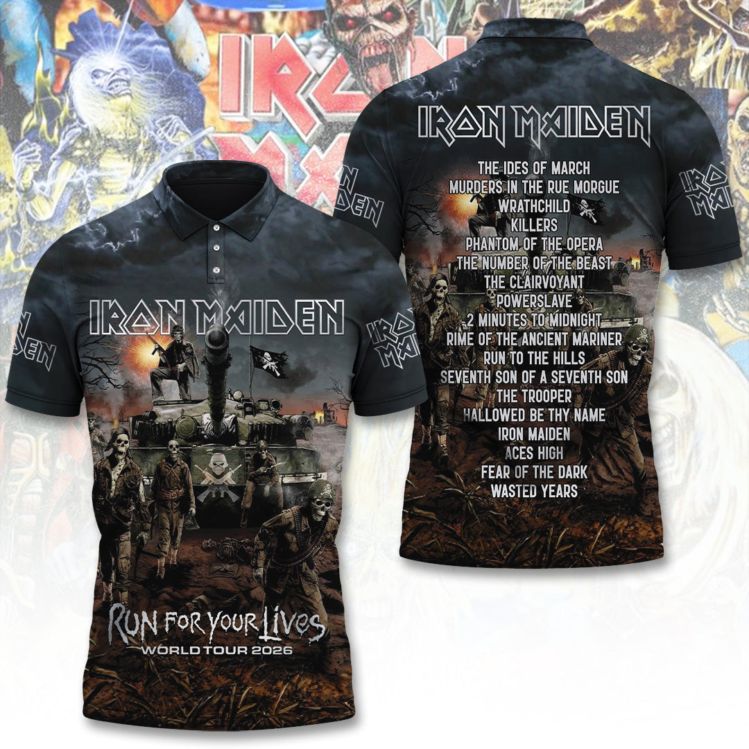 Iron Maiden Tour 2026 3D Apparel – TANTN21473