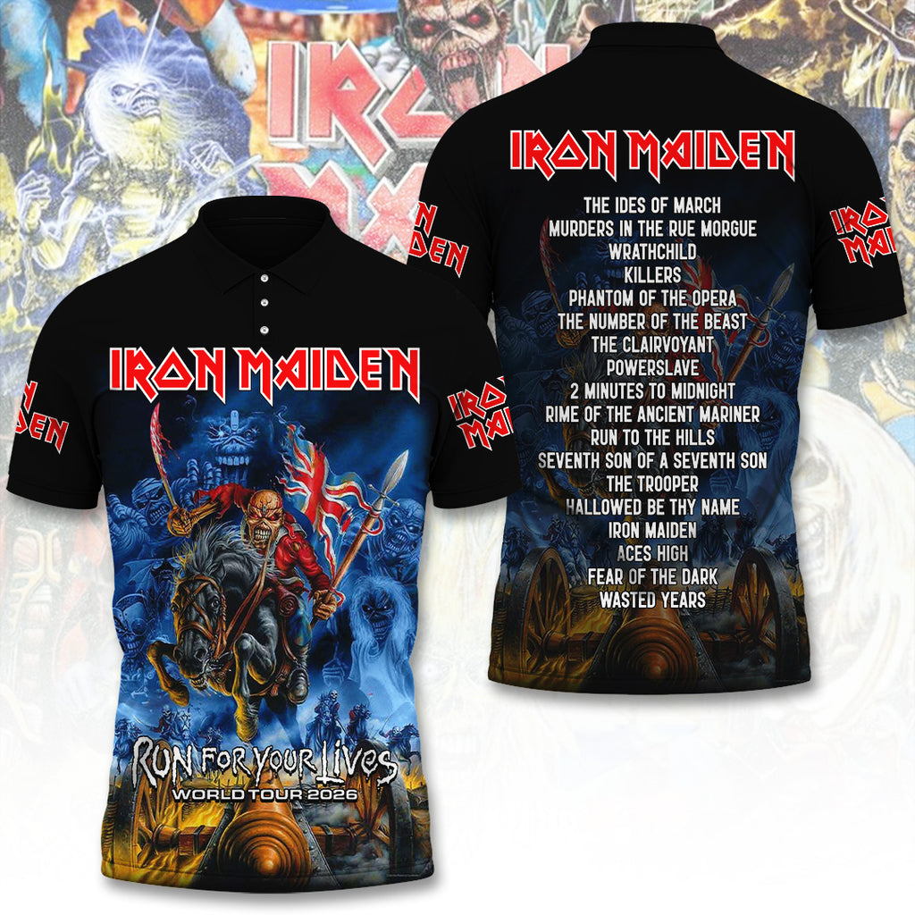 Iron Maiden Tour 2026 3D Apparel – TANTN21512