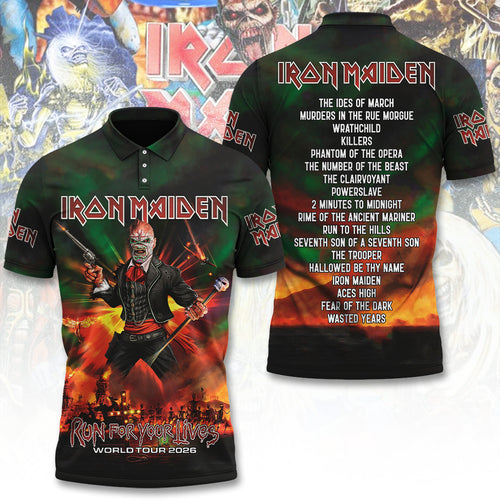 Iron Maiden Tour 2026 3D Apparel – TANTN21542
