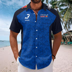 Red Bull Racing x Max Verstappen Short Sleeve Button-Down Shirt – TANTN21567