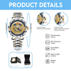 Real Madrid 125th Anniversary Alloy Luxury Quartz Watch – TANTN21595