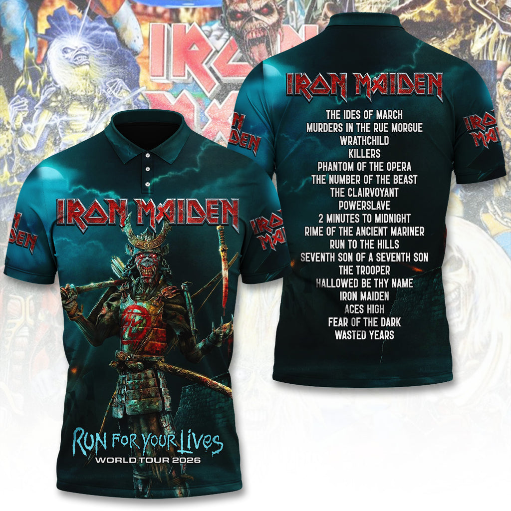 Iron Maiden Tour 2026 3D Apparel – TANTN21602