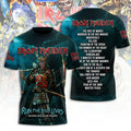 Iron Maiden Tour 2026 3D Apparel – TANTN21602