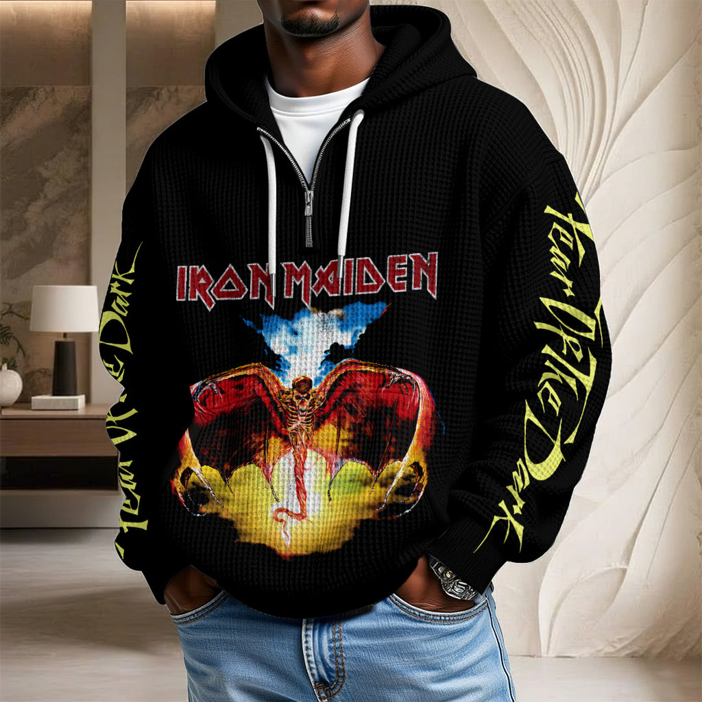 Iron Maiden 3D Unisex Waffle Hoodie – TANTN21645