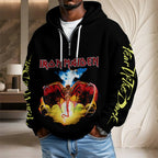 Iron Maiden 3D Unisex Waffle Hoodie – TANTN21645