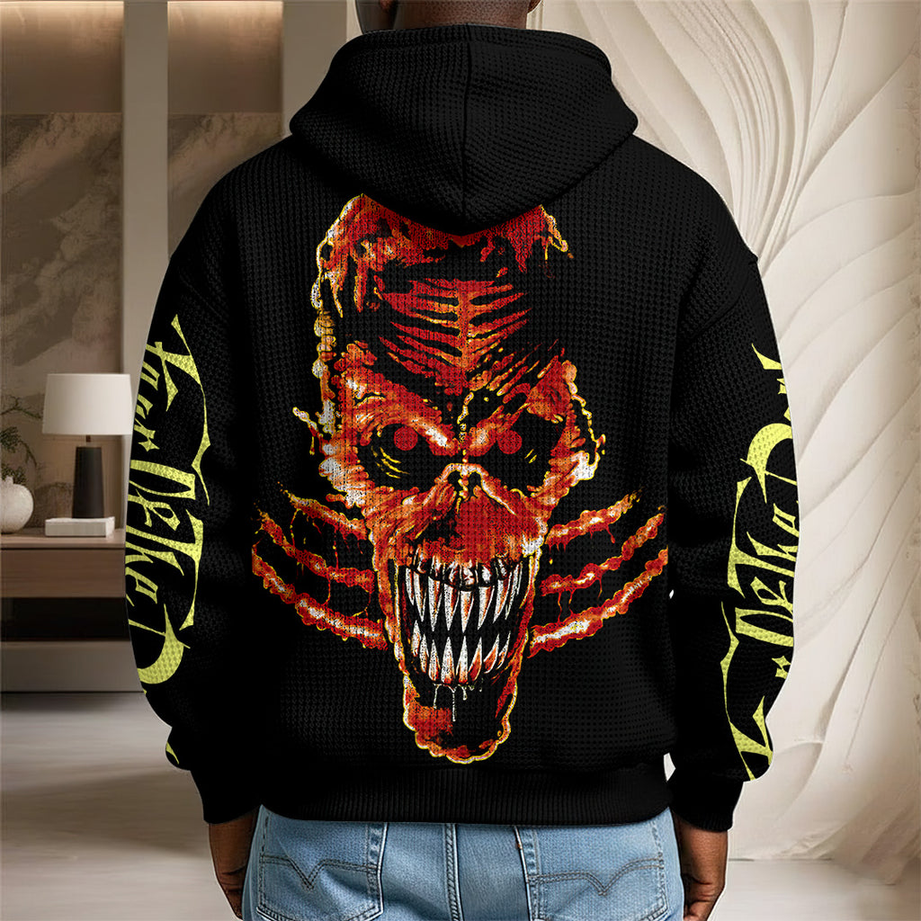 Iron Maiden 3D Unisex Waffle Hoodie – TANTN21645
