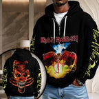Iron Maiden 3D Unisex Waffle Hoodie – TANTN21645