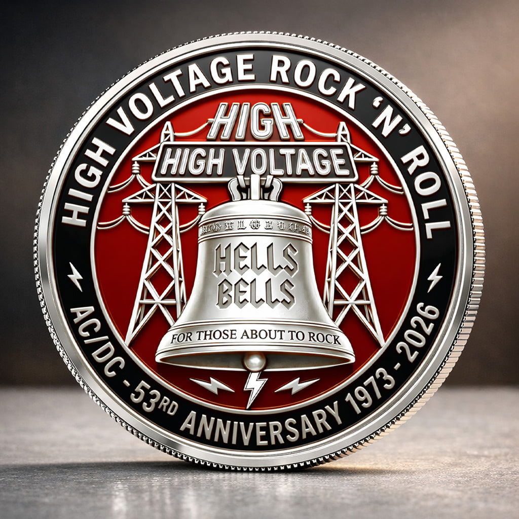 AC/DC 53rd Anniversary Commemorative Coin – TANTN21649