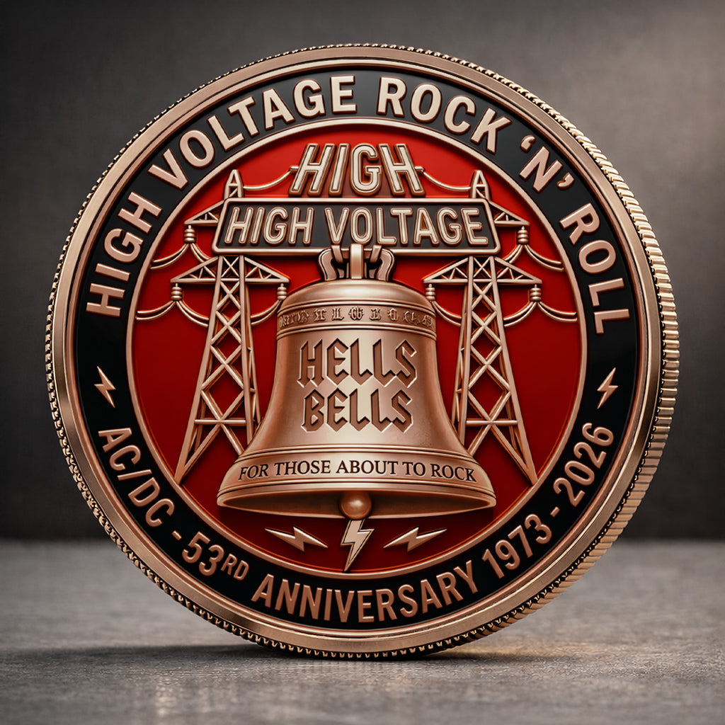 AC/DC 53rd Anniversary Commemorative Coin – TANTN21649