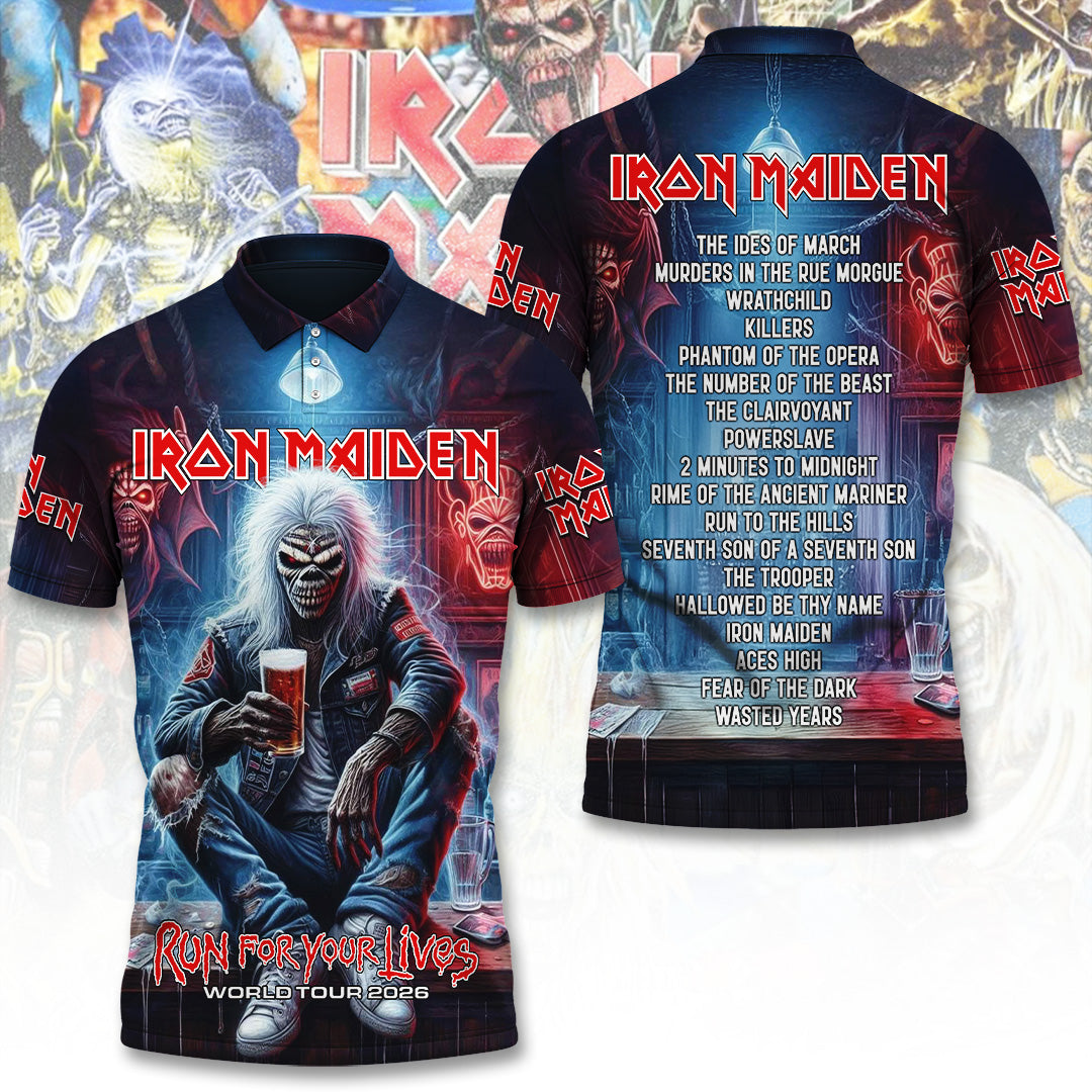 Iron Maiden Tour 2026 3D Apparel – TANTN21711