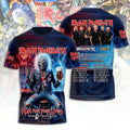 Iron Maiden Tour 2026 3D Apparel – TANTN21714