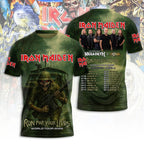 Iron Maiden Tour 2026 3D Apparel – TANTN21810