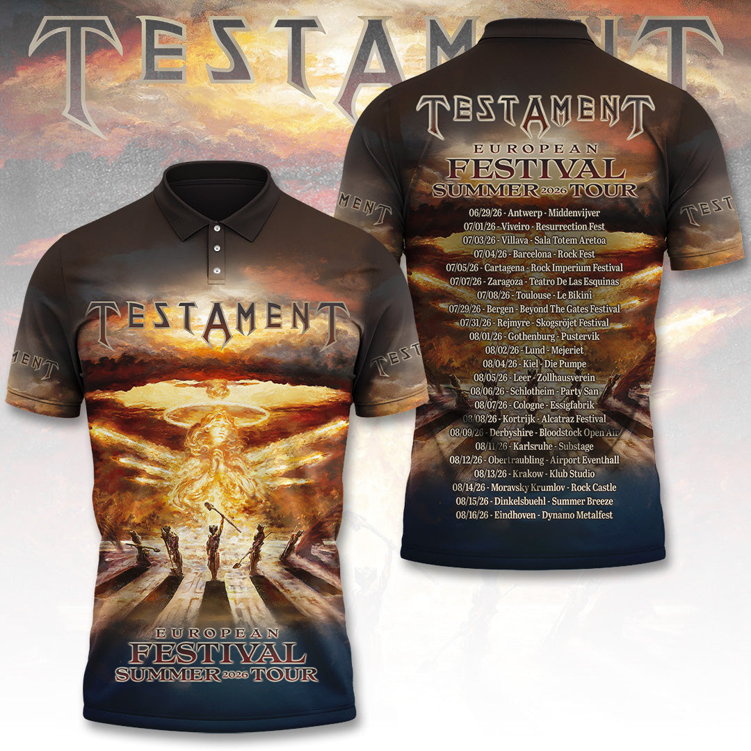 Testament Tour 2026 3D Apparel – TANTN21862