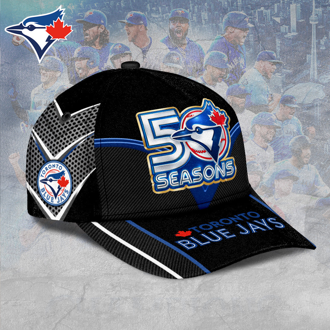 Toronto Blue Jays 50th Anniversary Classic Cap – TANTN21958