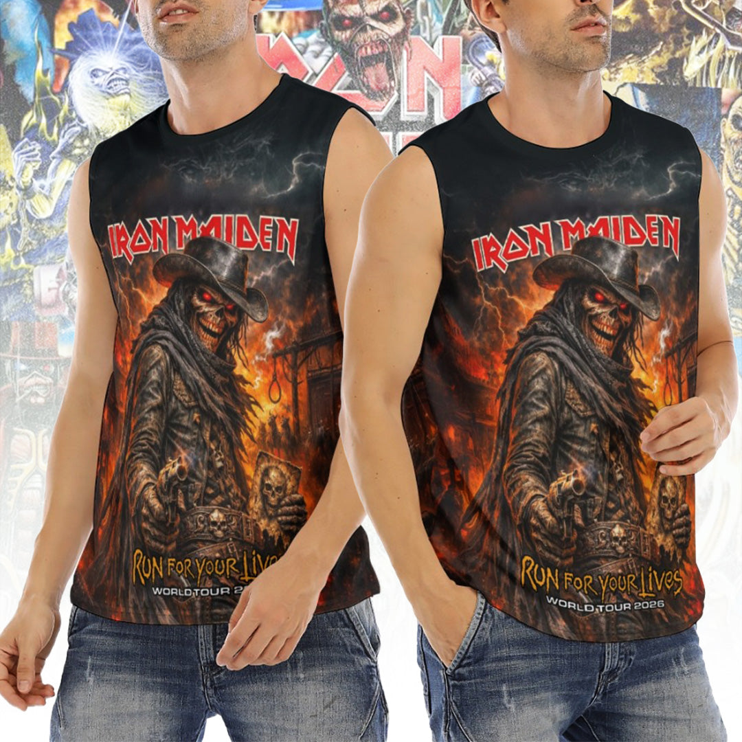 Iron Maiden 2026 World Tour 3D O-neck Tank Top – TANTN21975