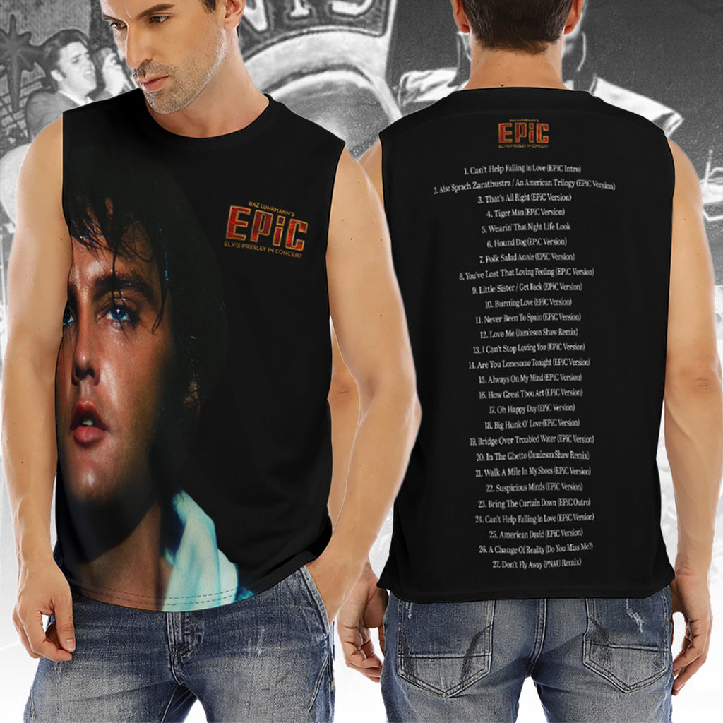 Elvis Presley 3D O-neck Tank Top – TANTN21979