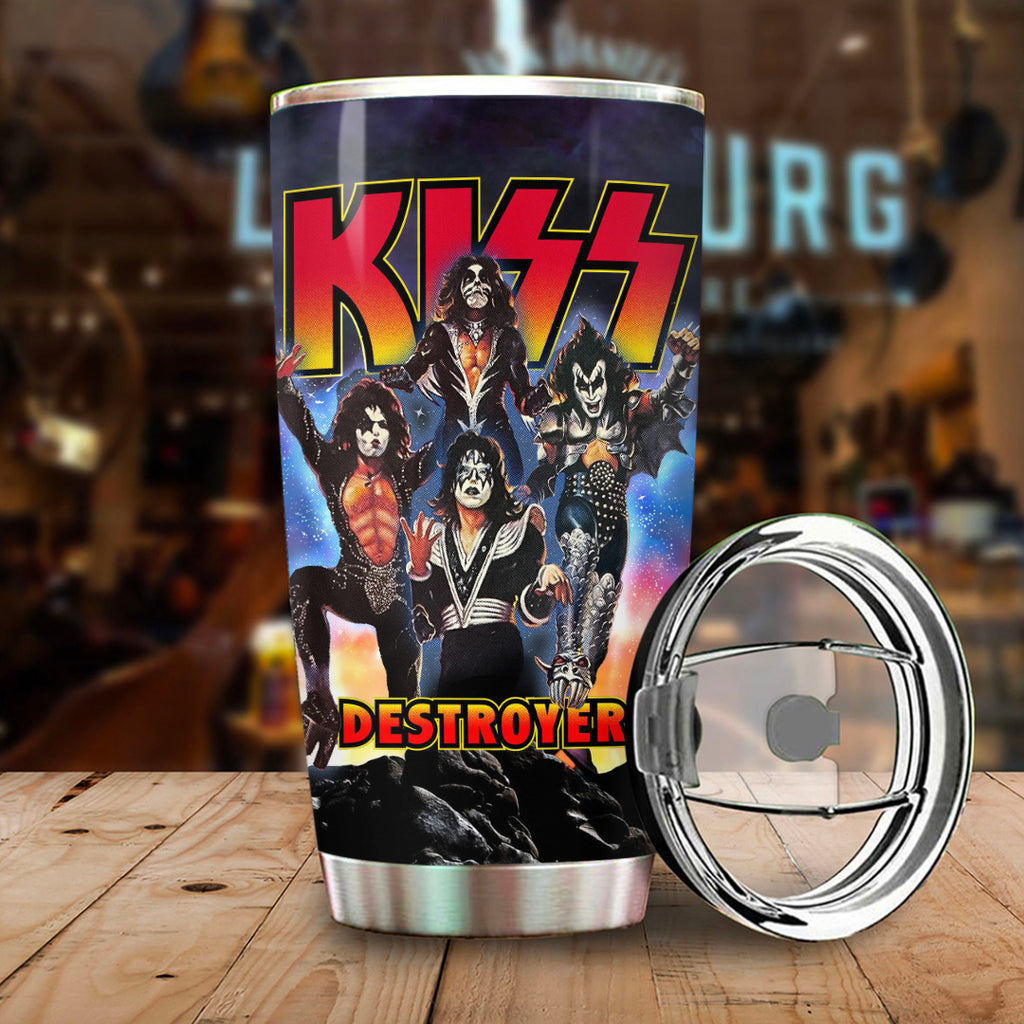 KISS Destroyer 50th Anniversary Tumbler Cup – TANTN21999