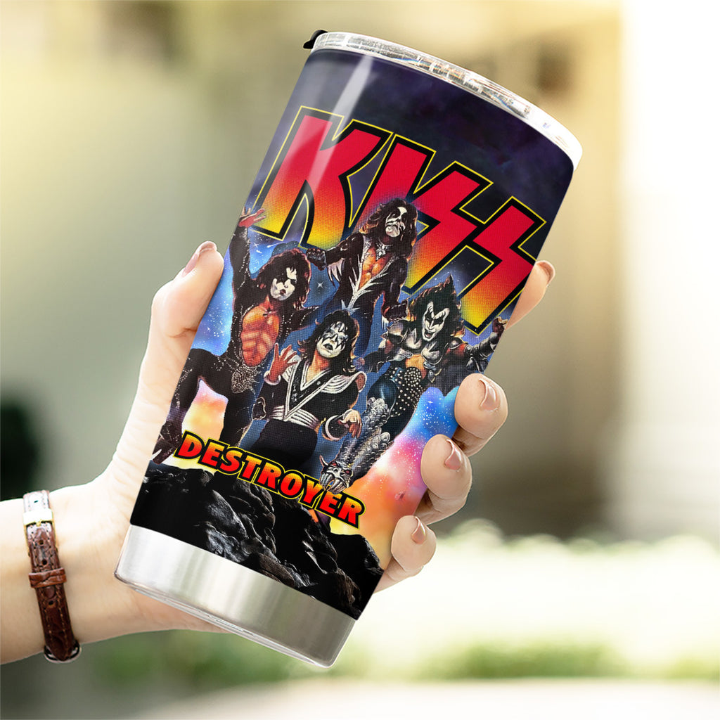 KISS Destroyer 50th Anniversary Tumbler Cup – TANTN21999