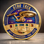 Star Trek 60th Anniversary Commemorative Coin – TANTN22019