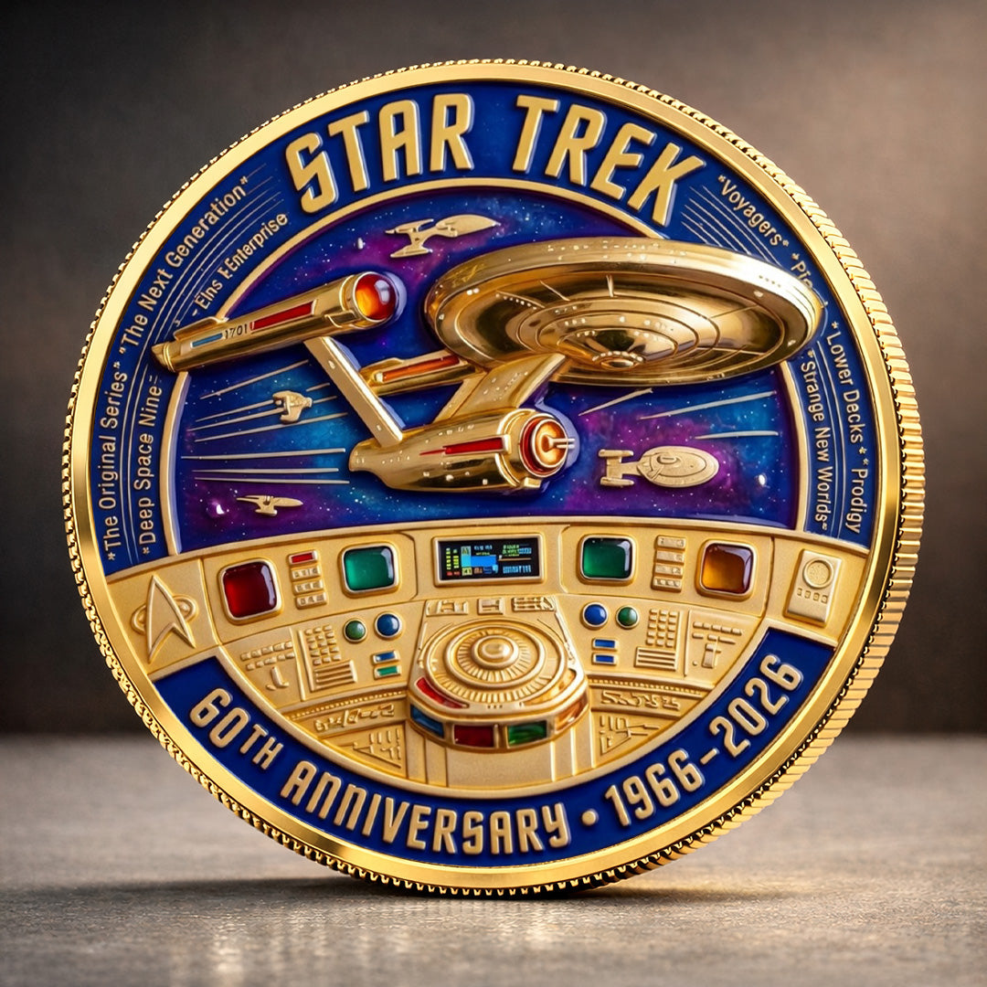 Star Trek 60th Anniversary Commemorative Coin – TANTN22019