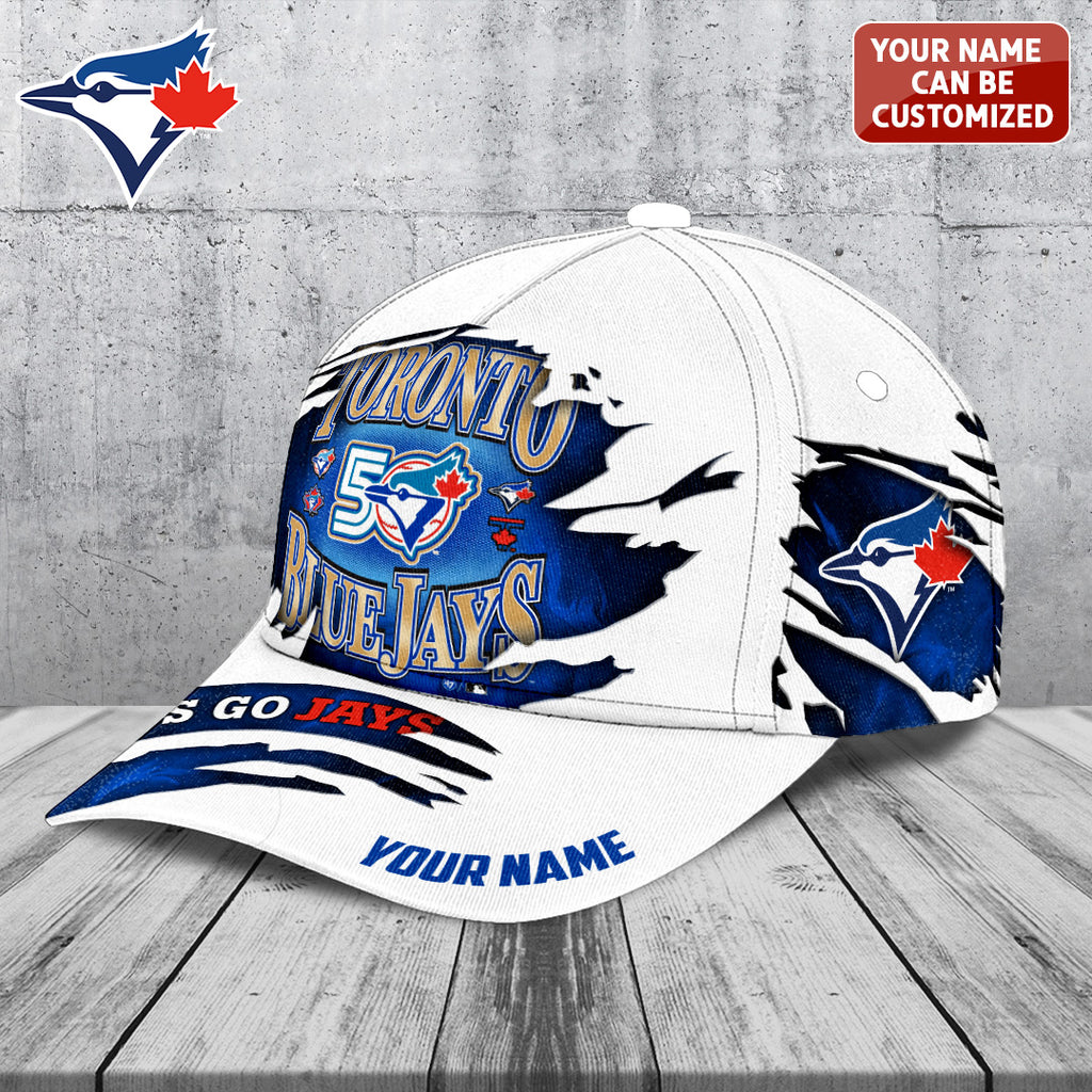 Personalized Toronto Blue Jays 50th Anniversary Classic Cap – TANTN22082