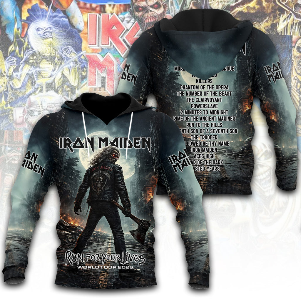 Iron Maiden Tour 2026 3D Apparel – TANTN22201