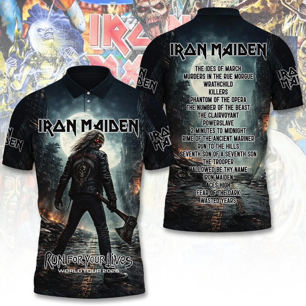 Iron Maiden Tour 2026 3D Apparel – TANTN22201