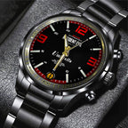 Resident Evil Requiem Black Stainless Steel Watch – TANTN22226