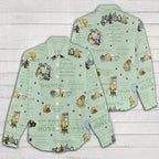 Winnie-the-Pooh 3D Women Linen Shirt – TANTN22229