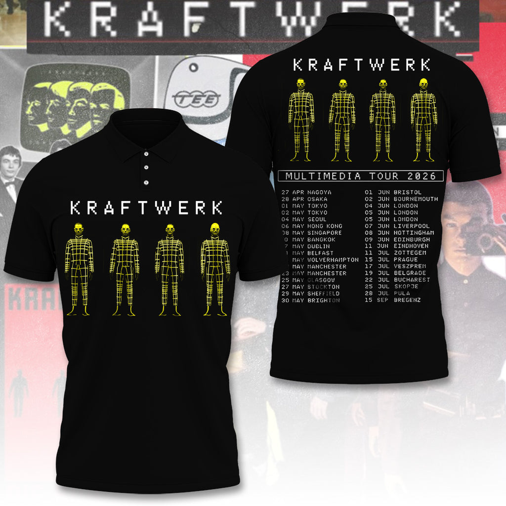 Kraftwerk Tour 2026 3D Apparel – TANTN22238
