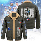 Toronto Blue Jays 50th Anniversary 2D Cargo Fleece Jacket – TANTN22271