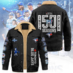 Toronto Blue Jays 50th Anniversary 2D Cargo Fleece Jacket – TANTN22271