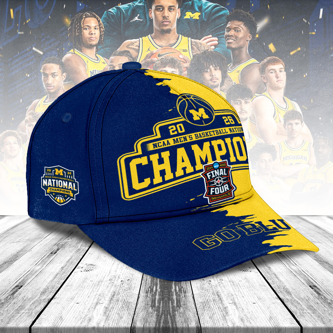Michigan Wolverines 2026 Men's Basketball National Champions Classic Cap – TANTN22277