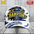 Personalized Michigan Wolverines 2026 Men's Basketball National Champions Classic Cap – TANTN22278