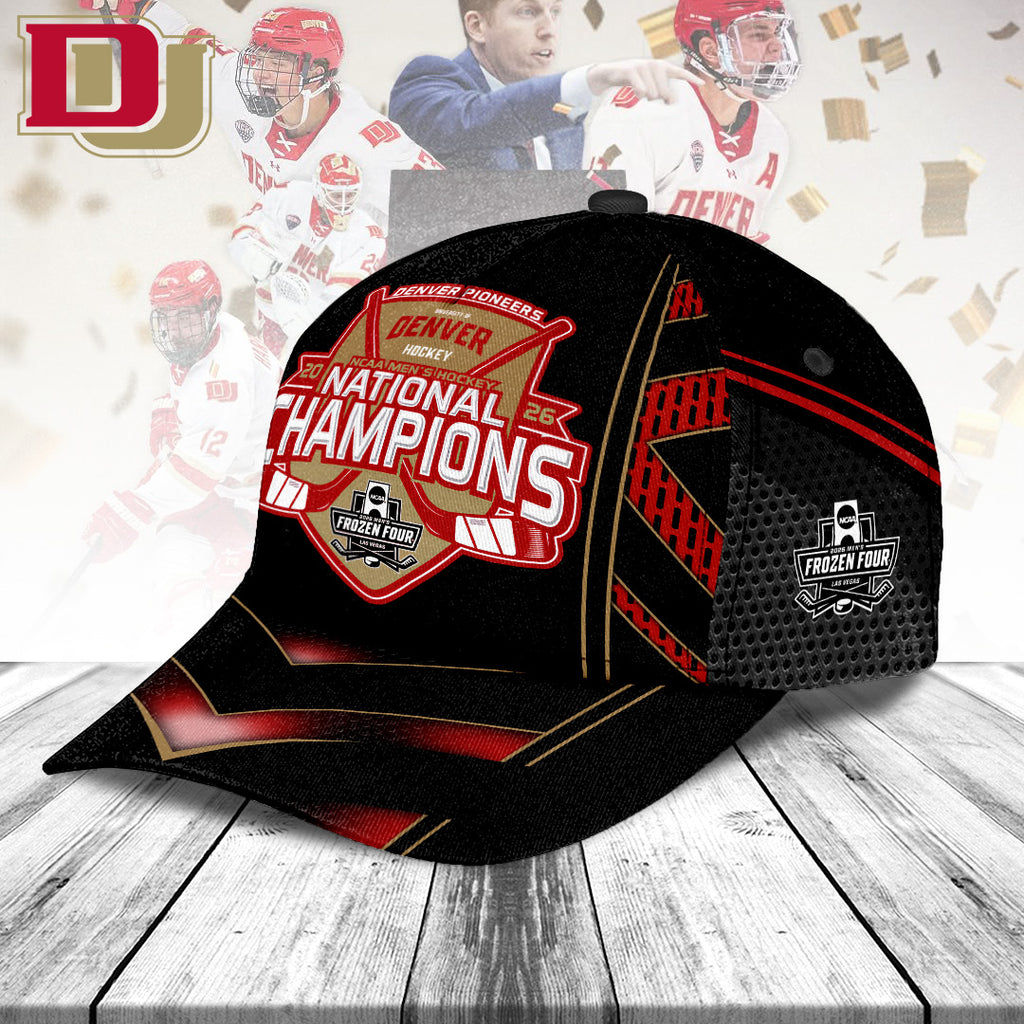 Denver Pioneers 2026 Men's Ice Hockey National Champions Classic Cap – TANTN22377