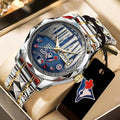Toronto Blue Jays 50th Anniversary Alloy Luxury Quartz Watch – TANTN22422