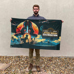 Star Wars 50th Anniversary 3D Double-side House Flag – TANTN22442