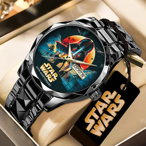 Star Wars 50th Anniversary Alloy Luxury Quartz Watch – TANTN22498