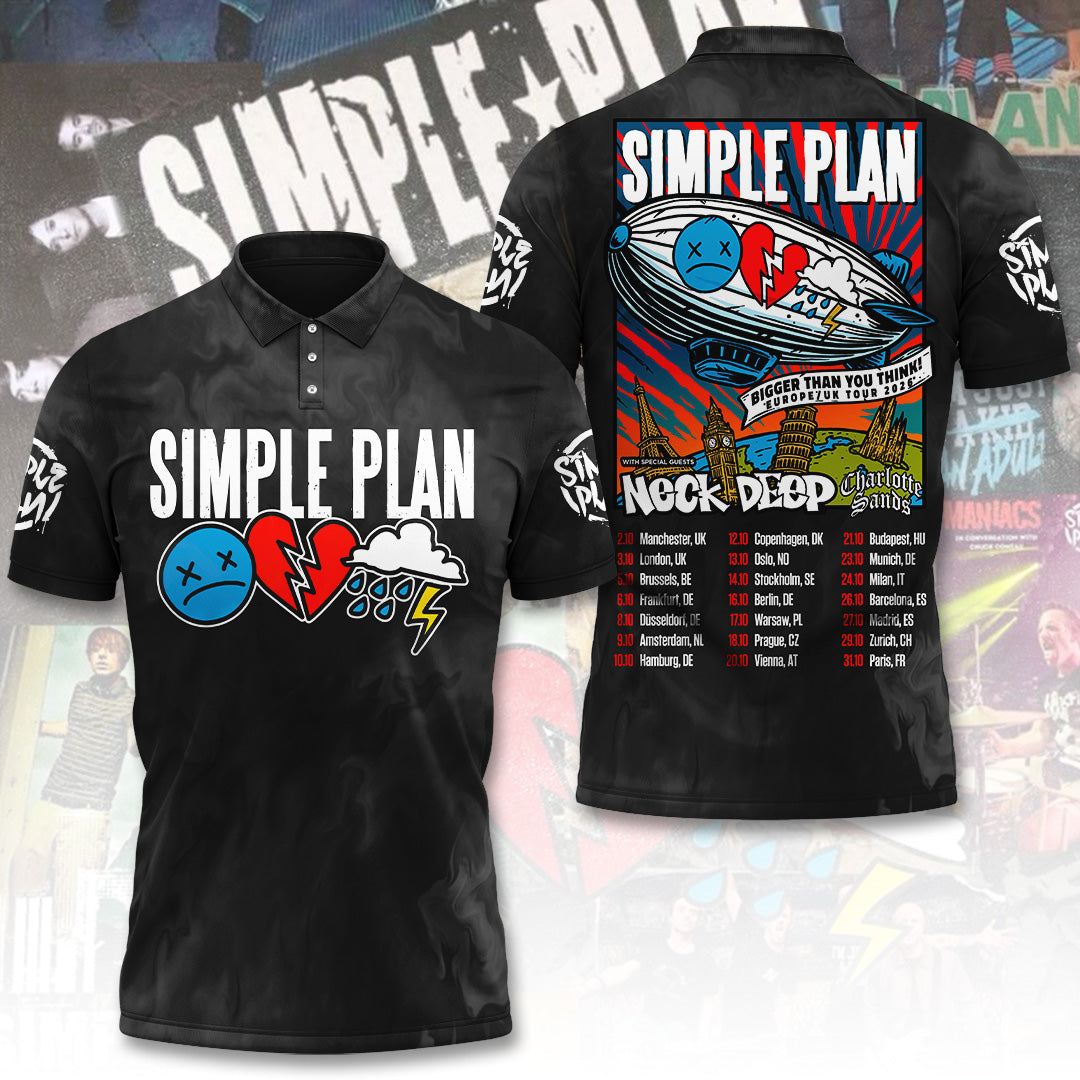 Simple Plan Tour 2026 3D Apparel – TANTN22556