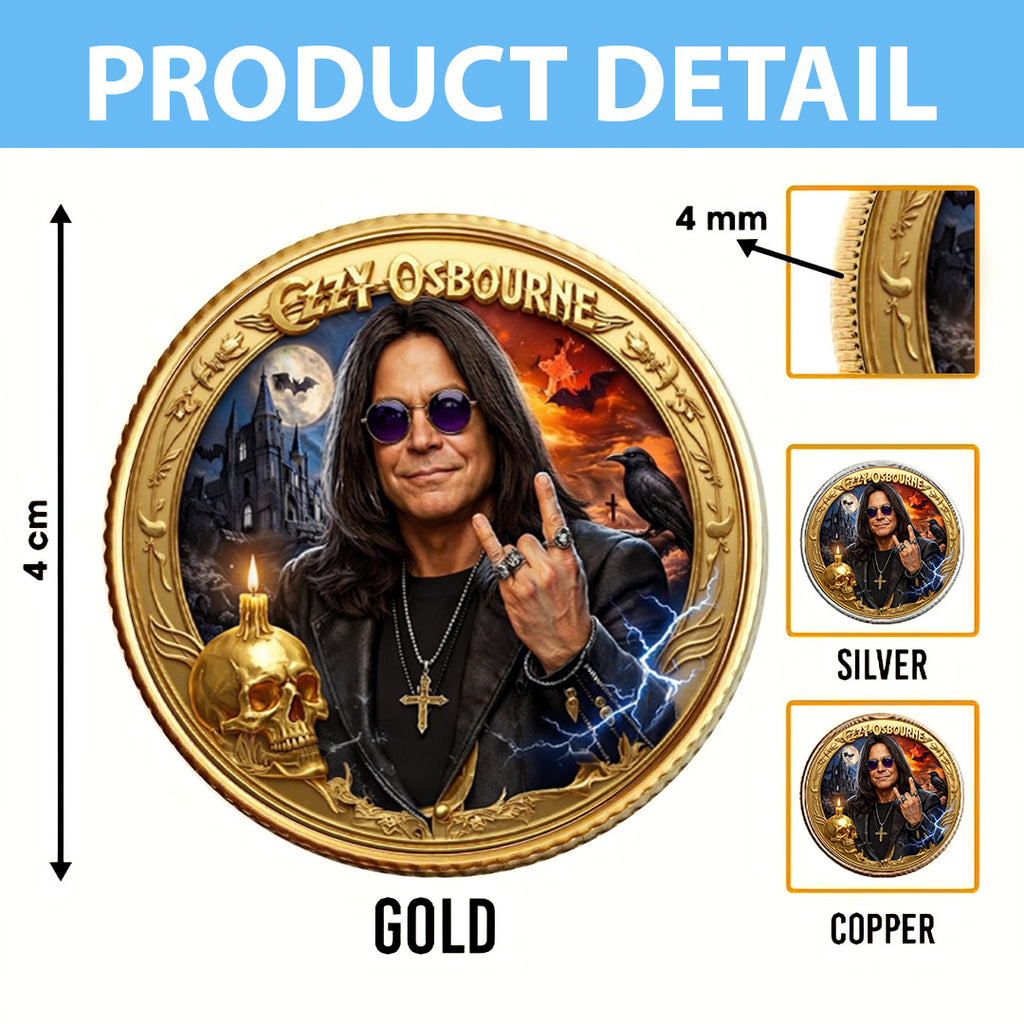 Ozzy Osbourne Commemorative Coin – TANTN22685