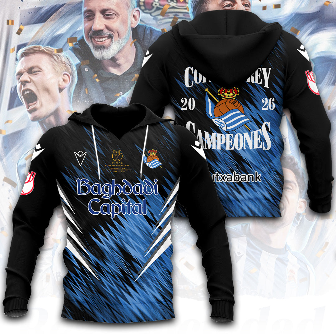 Real Sociedad Champions Copa del Rey 2026 3D Apparel – TANTN22761